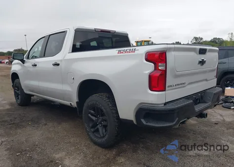 2021 Chevrolet Silverado 1500 4Wd Short Bed Lt Trail Boss из США, поврежденный, VIN 3GCPYFED2MG301845